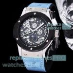 High Quality Copy Hublot Big Bang Annual Calendar 45 mm Watches Ss Black Bezel